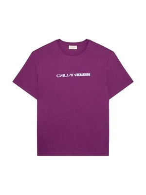 T-shirt z nadrukiem Calvin Klein