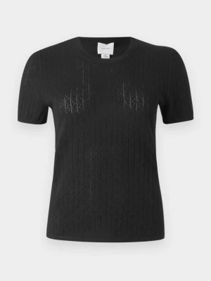 T-shirt z nadrukiem Calvin Klein czarny