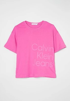 T-shirt z nadrukiem Calvin Klein Jeans