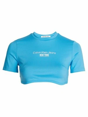 T-shirt z nadrukiem Calvin Klein Jeans