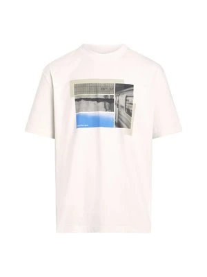 T-shirt z nadrukiem Calvin Klein Jeans
