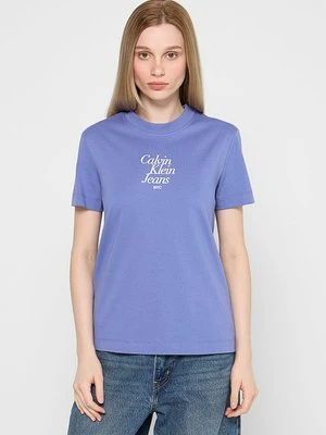 T-shirt z nadrukiem Calvin Klein Jeans