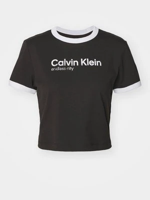 T-shirt z nadrukiem Calvin Klein Jeans