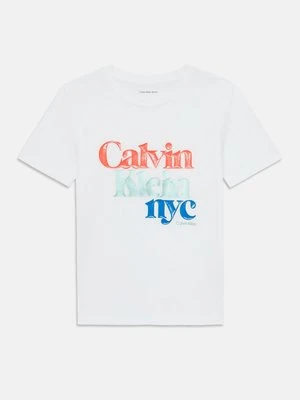 T-shirt z nadrukiem Calvin Klein Jeans