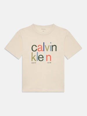 T-shirt z nadrukiem Calvin Klein Jeans