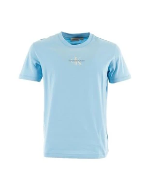 Zdjęcie produktu T-shirt z nadrukiem Calvin Klein Jeans niebieski