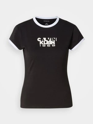 T-shirt z nadrukiem Calvin Klein Jeans