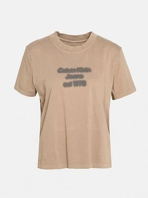 T-shirt z nadrukiem Calvin Klein Jeans