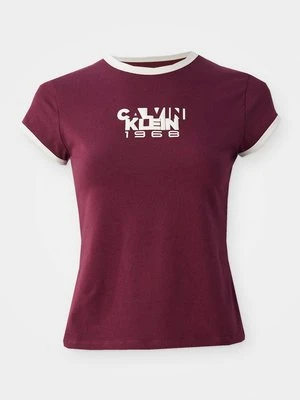 T-shirt z nadrukiem Calvin Klein Jeans