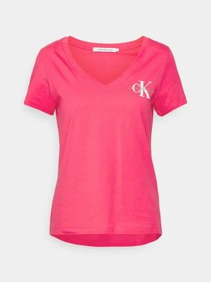 Zdjęcie produktu T-shirt z nadrukiem Calvin Klein Jeans różowy