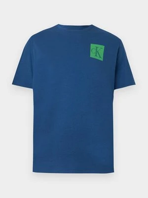 Zdjęcie produktu T-shirt z nadrukiem Calvin Klein Jeans niebieski