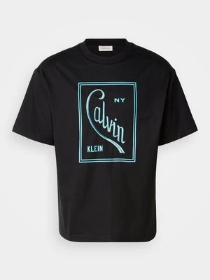 Zdjęcie produktu T-shirt z nadrukiem Calvin Klein Jeans czarny