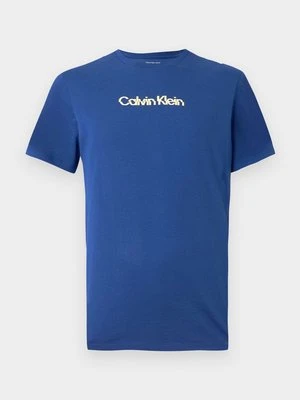 Zdjęcie produktu T-shirt z nadrukiem Calvin Klein Jeans niebieski