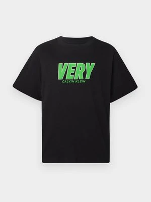 Zdjęcie produktu T-shirt z nadrukiem Calvin Klein Jeans czarny