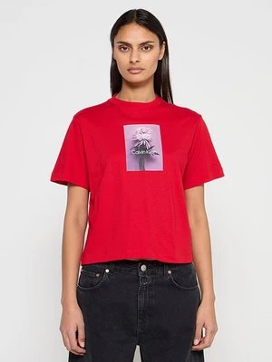 T-shirt z nadrukiem Calvin Klein Jeans