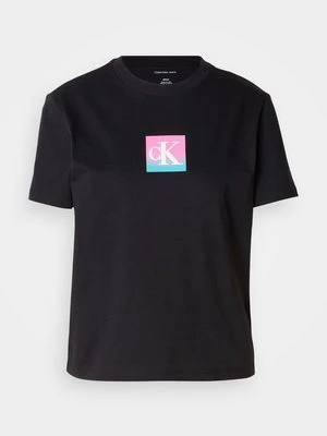 Zdjęcie produktu T-shirt z nadrukiem Calvin Klein Jeans czarny