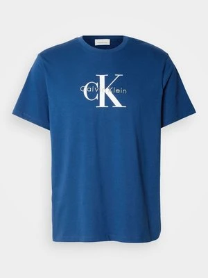 Zdjęcie produktu T-shirt z nadrukiem Calvin Klein Jeans niebieski