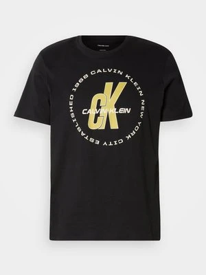 Zdjęcie produktu T-shirt z nadrukiem Calvin Klein Jeans czarny