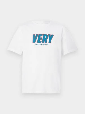 Zdjęcie produktu T-shirt z nadrukiem Calvin Klein Jeans biały