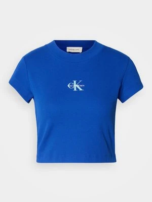 Zdjęcie produktu T-shirt basic Calvin Klein Jeans niebieski