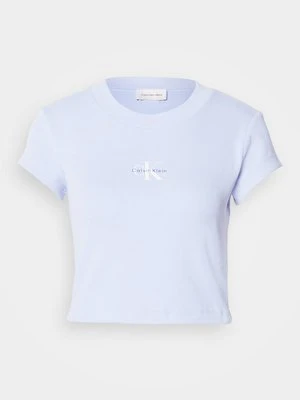Zdjęcie produktu T-shirt basic Calvin Klein Jeans jasnoniebieski
