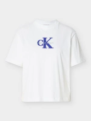 Zdjęcie produktu T-shirt z nadrukiem Calvin Klein Jeans biały