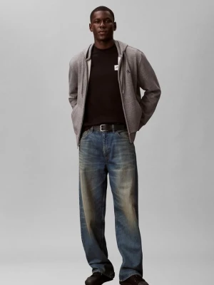 T-shirt z nadrukiem Calvin Klein Jeans czarny