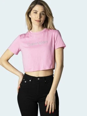 T-shirt z nadrukiem Calvin Klein Performance