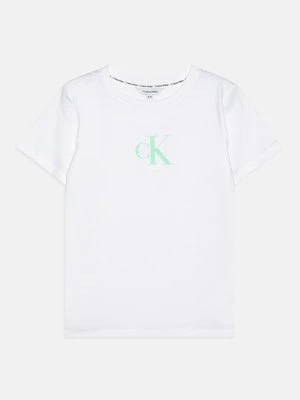 T-shirt z nadrukiem Calvin Klein Swimwear