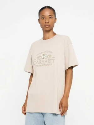 T-shirt z nadrukiem Carhartt WIP biały
