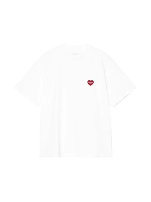 T-shirt z nadrukiem Carhartt WIP biały