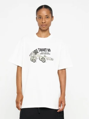 T-shirt z nadrukiem Carhartt WIP biały
