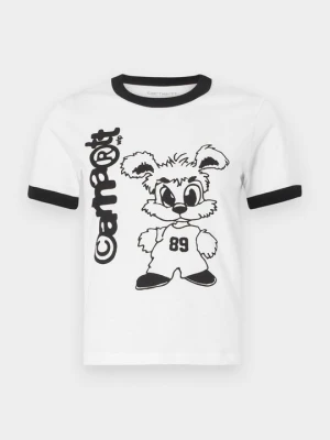 T-shirt z nadrukiem Carhartt WIP biały