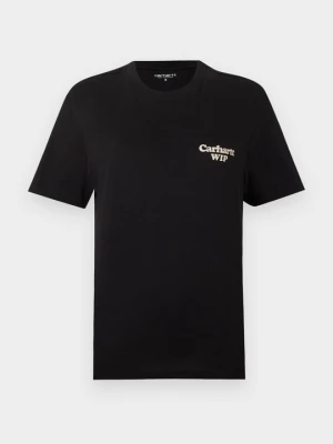 T-shirt z nadrukiem Carhartt WIP czarny