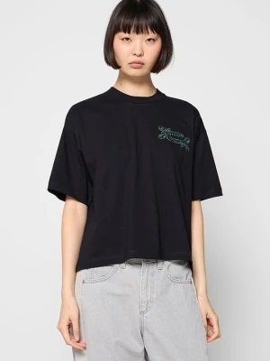 T-shirt z nadrukiem Carhartt WIP czarny
