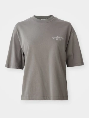T-shirt z nadrukiem Carhartt WIP szary
