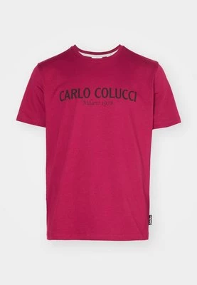 T-shirt z nadrukiem carlo colucci