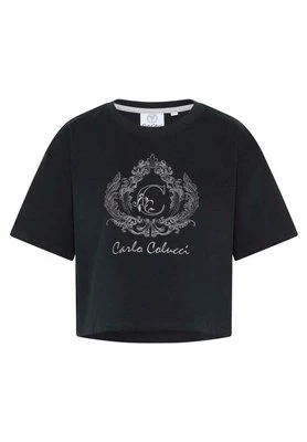 T-shirt z nadrukiem carlo colucci