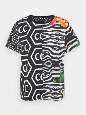 T-shirt z nadrukiem carlo colucci