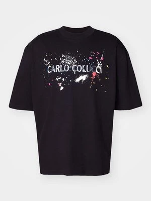 T-shirt z nadrukiem carlo colucci