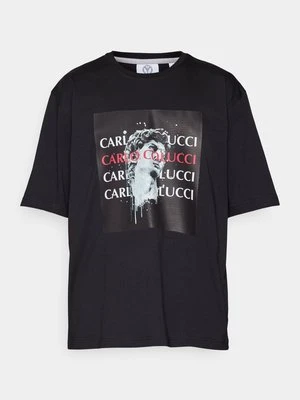 T-shirt z nadrukiem carlo colucci