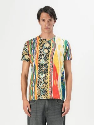 T-shirt z nadrukiem carlo colucci