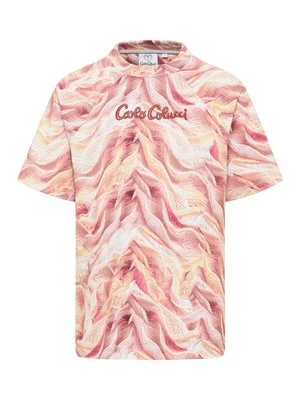 T-shirt z nadrukiem carlo colucci