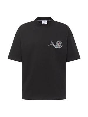 T-shirt z nadrukiem carlo colucci