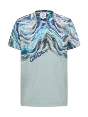 T-shirt z nadrukiem carlo colucci