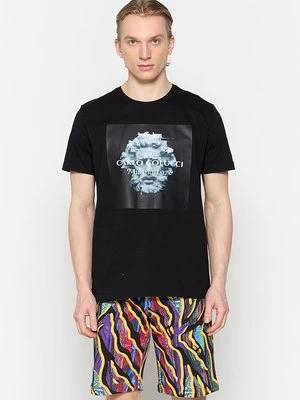 T-shirt z nadrukiem carlo colucci