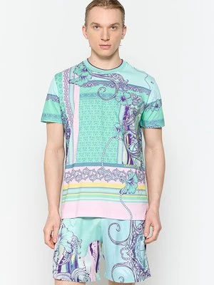 T-shirt z nadrukiem carlo colucci