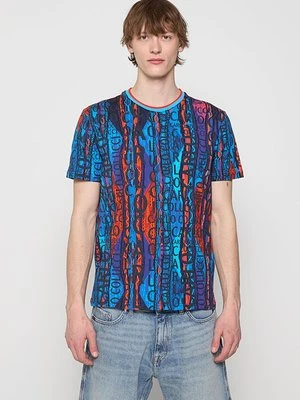 T-shirt z nadrukiem carlo colucci