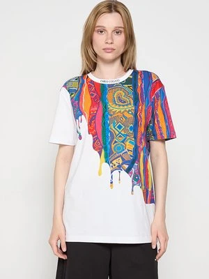 T-shirt z nadrukiem carlo colucci