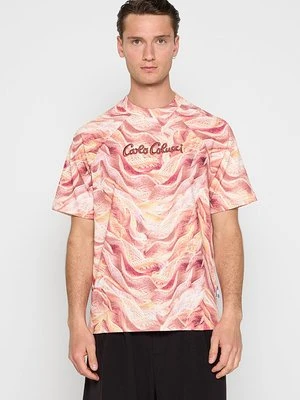T-shirt z nadrukiem carlo colucci